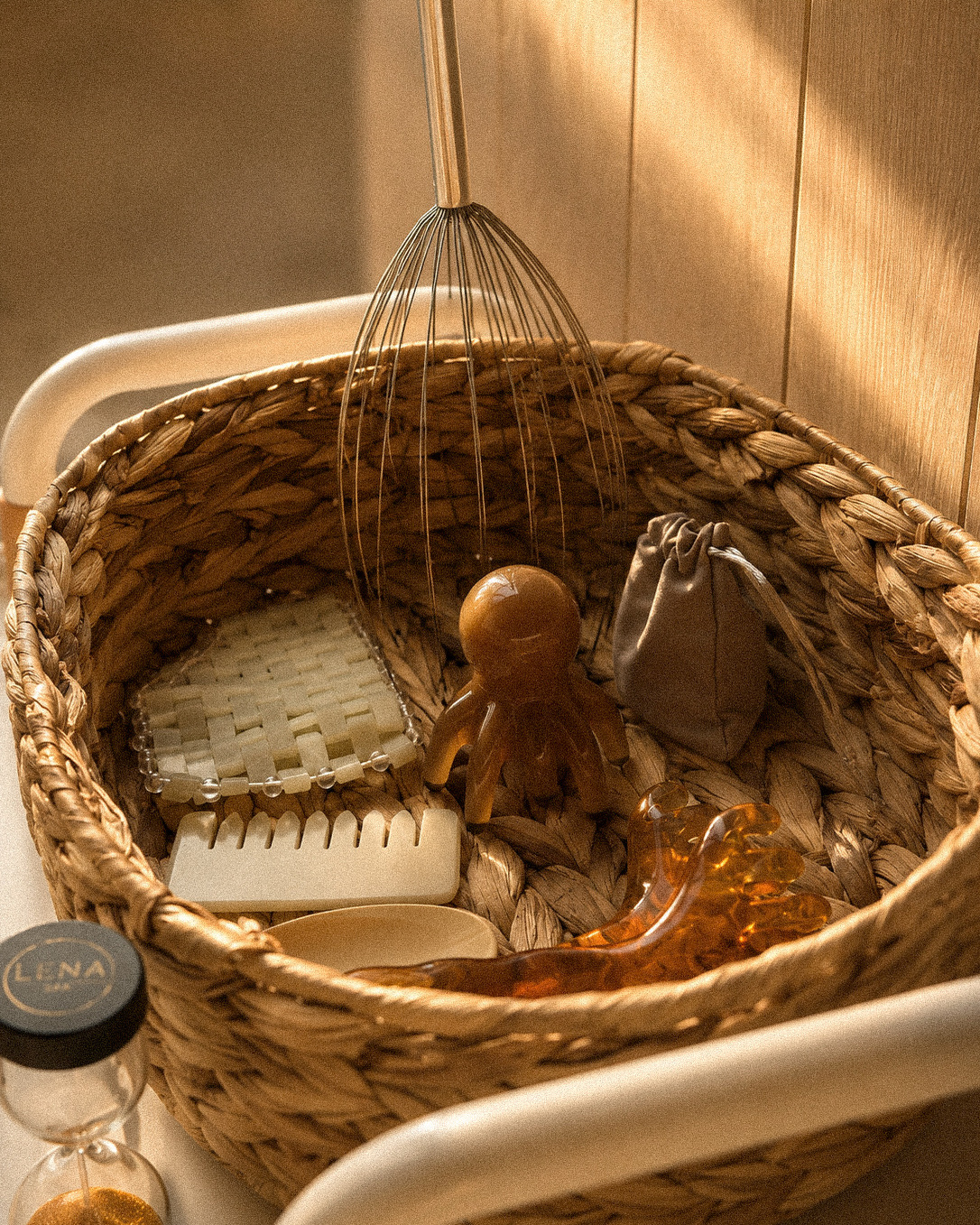 Implementos del ritual LENA SPA